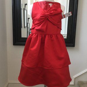 Red Formal/Party Dress, Size 10/12 - NWT